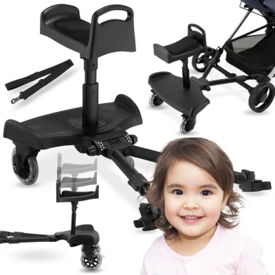 Abbildung von Moby System Kinderwagenaufsatz BUGGY2GO mit verstellbarem Sitz