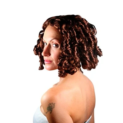 Abbildung von WIG ME UP LM3419 P33 Perücke Barock Cosplay BRAUN Spiral/Korkenzieher Locken