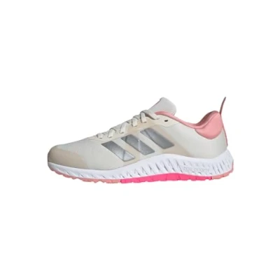 Abbildung von adidas Performance Everyset Trainingsschuh, Damen, Größe: 37 1/3, Chalk white/iron metallic/lucid pink Schuhe