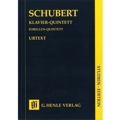 Abbildung von Quintett a Dur Op 114 d 667. Violine, Viola, Violoncello, Kontrabass, Klavier: Besetzung: Klavierquintette (Studien Editionen: Studienpartituren)