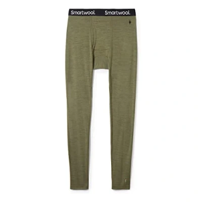 Abbildung von Smartwool Men&#039;s Classic Thermal Merino Base Layer Bottom Klassische Thermo Unterhose aus Merinowolle für Herren, Winter Moss Heather, S
