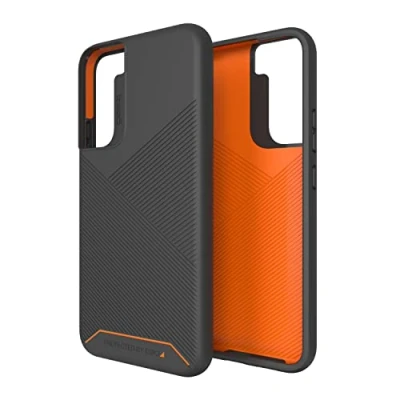 Abbildung von Samsung Galaxy S22 Plus Hülle Kunststoff Gear4 Hard Case/Backcover Handyhülle Schwarz Shockproof/Stoßfest