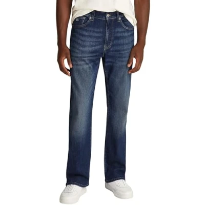 Abbildung von Tommy Jeans RYAN Bootcut Bootcut, Herren, Größe: 36x32, Denim dark