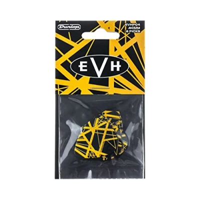 Abbildung von JIM DUNLOP Plektrum Eddie Van Halen, VHII, 6 Stück, Gelb