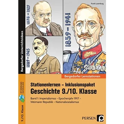Abbildung von Stationenlernen Geschichte 9/10 Band 1 inklusiv: Imperialismus Epochenjahr 1917 Weimarer Republik Nationalsozialismus (9. und 10. Klasse)