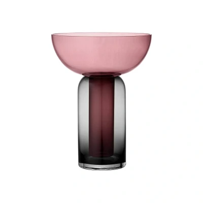 Abbildung von AYTM Vase Torus, rosa, Ø 25 cm, Höhe 33 Glas
