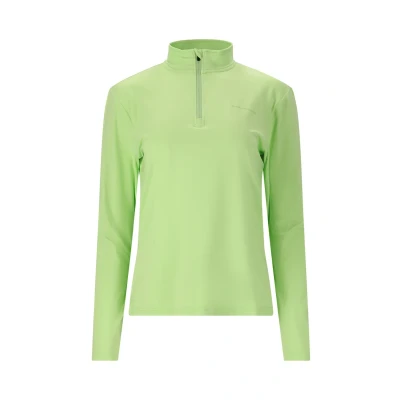 Abbildung von Endurance Midlayer Aileen Langarmshirt, Damen, Größe: 36, Neongroen