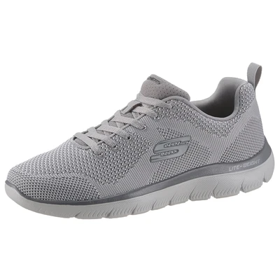 Abbildung von Skechers SUMMITS Sneaker mit gepolstertem Schaftrand, Freizeitschuh, Halbschuh, Schnürschuh
