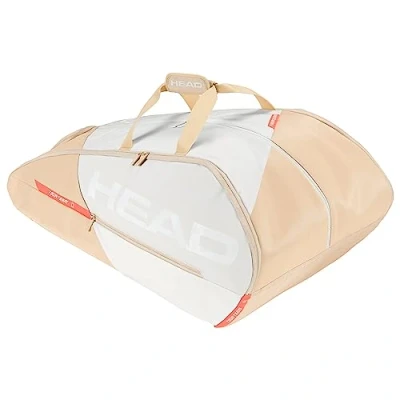 Abbildung von HEAD Unisex Erwachsene Tour Racquet Bag XL Tennistasche, Kamille/weiß