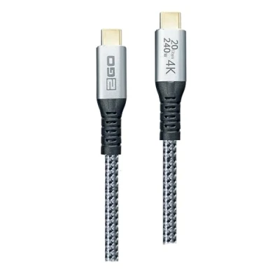 Abbildung von 2GO USB Datenkabel High Speed 20GBps 240W 120cm