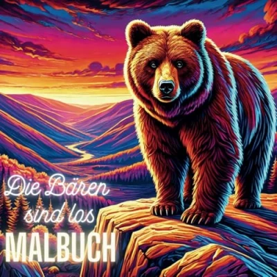 Abbildung von Die Bären sind los: Alltagsflucht Malbuch zum Entspannen und Relaxen: für Erwachsene Tiermalbuch Relaxen Achtsamkeit