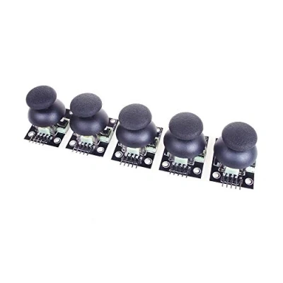 Abbildung von ANGEEK 5 STK. KY 023 PS2 Joystick Breakout Modul Spiel Rocker Sensor Schild XY Achse für Arduino