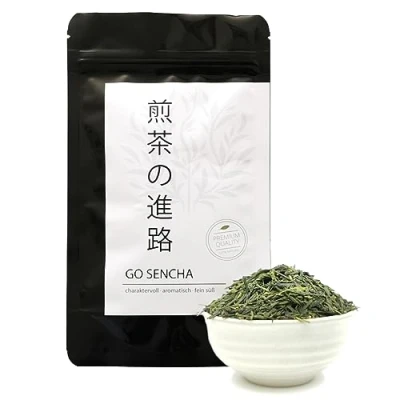 Abbildung von Go Sencha Grüner Tee Lose 500g, no Shinro Kirishima Japan Kabuse Grüntee, TeaClub Green Tea