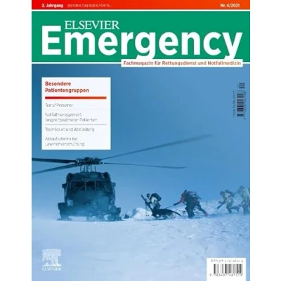 Abbildung von Elsevier Emergency. Besondere Patientengruppen. 04/2021: Fachmagazin für Rettungsdienst und Notfallmedizin