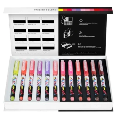 Abbildung von KARIN PIGMENT decobrush Passion Colors Collection, KAR29C6, Rot