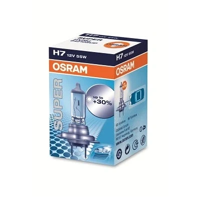 Abbildung von OSRAM 64210SUP Glühlampe, Fernscheinwerfer H7 12V 55W 3200K Halogen VOLKSWAGEN: Tiguan I, Golf 4 Variant, MERCEDES BENZ: C Klasse Limousine, A