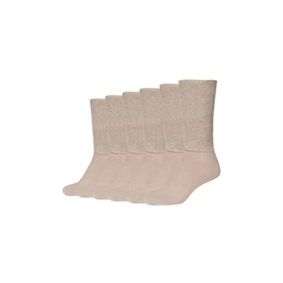 Abbildung von camano 6ER PACK Socken, Größe: 43 46, Sand