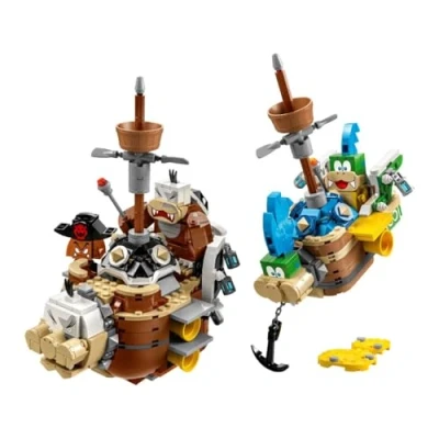 Abbildung von LEGO® Konstruktionsspielsteine Super Mario Larry und Mortons Luftgaleeren Erweiterungsset