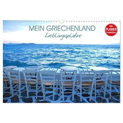 Abbildung von Mein Griechenland Lieblingsplätze (Wandkalender 2025 DIN A3 quer), CALVENDO Monatskalender