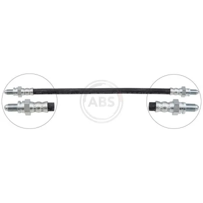 Abbildung von A.B.S. SL 3692 Bremsschläuche 343 OUT. M10x1 FORD: Sierra Mk2 Schrägheck, Mk1 Scorpio Limousine