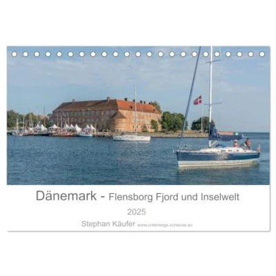 Abbildung von Dänemark Flensborg Fjord und Inselwelt (Tischkalender 2025 DIN A5 quer), CALVENDO Monatskalender