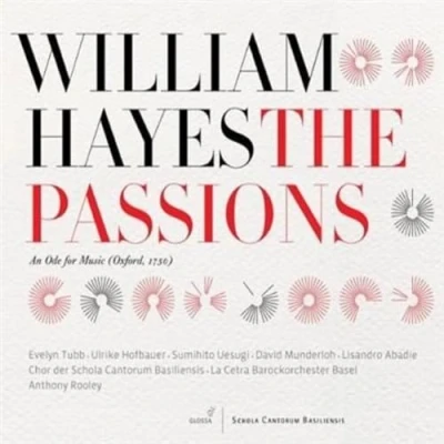 Abbildung von Hayes: The Passions An Ode for Music (Oxford, 1750)