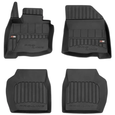 Abbildung von MOTOS Gummimatten Auto Fussmatte passend für Honda Civic VIII 2006 2011 Verbessern Sie Ihren Reisekomfort mit Antirutschmatte 3D Allwetter fußmatten Auto, Schutz vor Verschmutzung