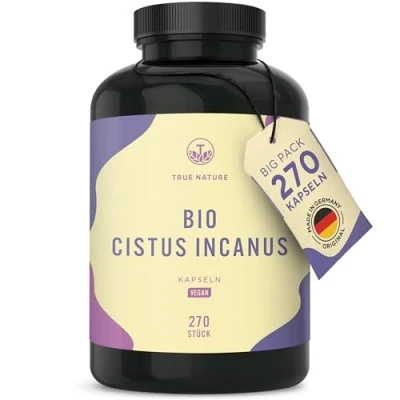 Abbildung von Bio Cistus Incanus 270 Kapseln Vegan TRUE NATURE St