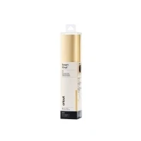 Abbildung von Cricut Smart Vinyl permanent 33x360cm Glänzend Gold