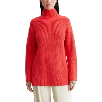 Abbildung von Marc O&#039;Polo Longsleeve Stand UP Collar Strickpullover, Damen, Größe: XS, Poppy red