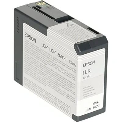 Abbildung von Epson T580 (C13T580900) Helles Hellschwarz Druckerpatrone