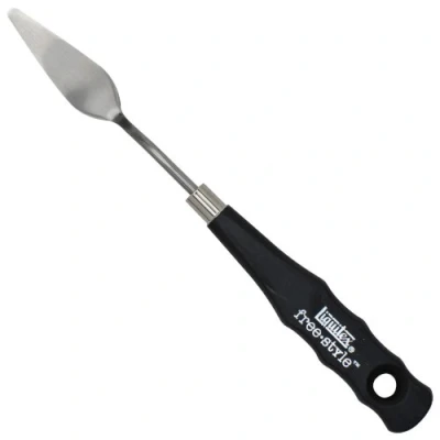 Abbildung von Liquitex 119915 Professional Malmesser mit einer gebürsteten rostfreien Metallklinge für Acrylfarben oder Ölfarben Nr.15