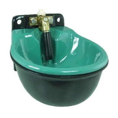 Abbildung von Suevia Tränkebecken 46 beheizbar 3/4&quot; Messing, 80W, Suevia, Grün Geeignet für Ziegen Schafe