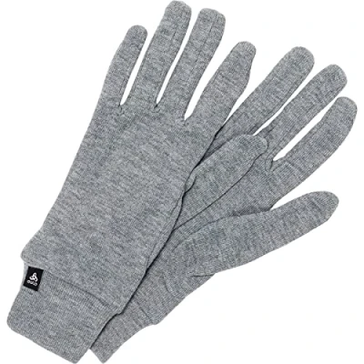 Abbildung von Odlo Unisex Fingerhandschuh, Größe: 6, steel grey melange