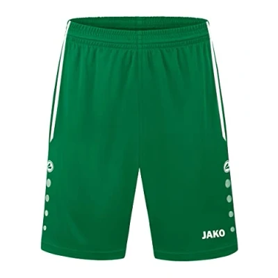 Abbildung von JAKO Fussball Teamsport Textil Allround Trainings kurze Sporthose, Herren, Größe: Medium, Gruenweiss
