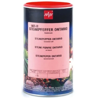 Abbildung von 1a Raps Gewürze 1694270 001 STEAKPFEFFER ONTARIO Dose 600g