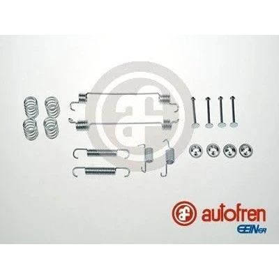 Abbildung von AUTOFREN SEINSA D3913A Zubehörsatz, Bremsbacken Hinterachse FIAT: Panda II Schrägheck, 500 C Cabrio, PEUGEOT: 207 Schrägheck