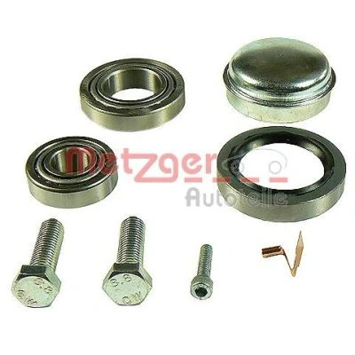 Abbildung von METZGER WM 654D Radlagersatz mit Radnabe, integriertem ABS Sensor 45 MERCEDES BENZ: E Klasse T modell, W124 Limousine