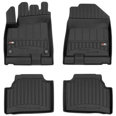 Abbildung von M MOTOS Gummimatten Auto Fussmatte passend für Kia NIRO EV I 2018 2022 Verbessern Sie Ihren Reisekomfort mit Antirutschmatte 3D Allwetter fußmatten Auto, Schutz vor Verschmutzung