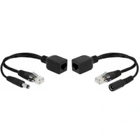 Abbildung von DeLOCK Adapter Passives PoE Set RJ 45 &gt; DC 5,5 x 2,1mm