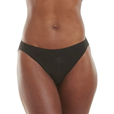 Abbildung von adidas Damen Bikini Brief Slip, Schwarz, XS