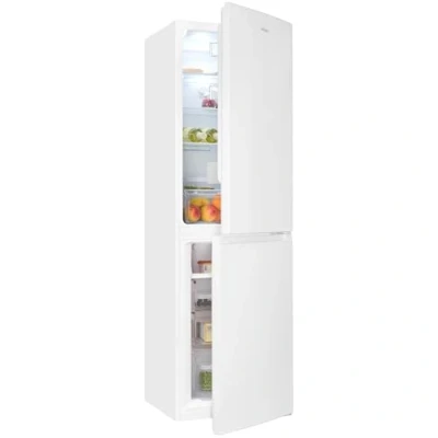 Abbildung von Exquisit Kühl Gefrierkombination, Kühlschrank mit Gefrierfach, 247 Liter, Nofrost, 4 Sterne Schnellgefrieren, Ablagen, KGC250 85 NF 040D weiss