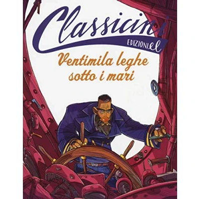 Abbildung von Ventimila leghe sotto i mari di Jules Verne (Classicini)