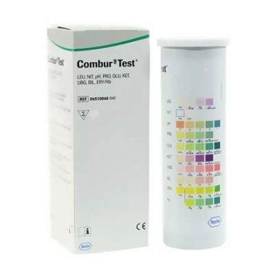 Abbildung von Combur 9 Test 50 Streifen