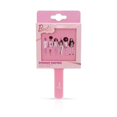 Abbildung von Barbie Handspiegel Kosmetikspiegel Kleiner Reisespiegel