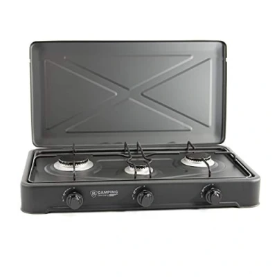 Abbildung von Bahama Warenvertriebs GmbH Gaskocher Campingkocher Anschluss Modellwahl 2 Flammig 3 Gasgrill, Camping Festival Kochfeld Gas Zweiflamm Dreiflamm Kocher