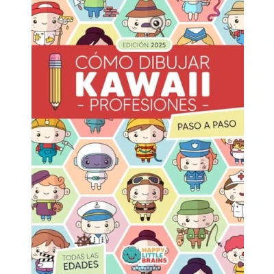Abbildung von Cómo Dibujar Kawaii Profesiones: 101 Dibujos Súper Monos para Aprender a Personas Paso (Mundo Kawaii, Band 5)