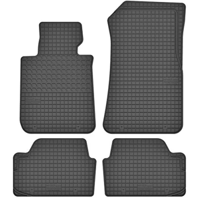 Abbildung von Gummimatten Gummi Fußmatten Satz für BMW 1 E81 / E82 E87 E88 (2007 2012) F20 F21 (ab X1 E84 (2011 2014)