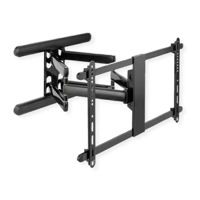 Abbildung von ROLINE PREMIUM TV Wandhalterung, hoch flexibel, max. 70 kg, schwarz