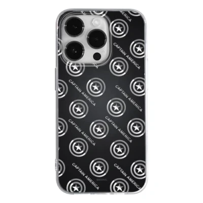 Abbildung von ERT GROUP Handyhülle für Apple iPhone 14 PRO MAX Original und offiziell Lizenziertes Marvel Muster Captain America 012 optimal an die Form des Handy angepasst, hülle aus TPU